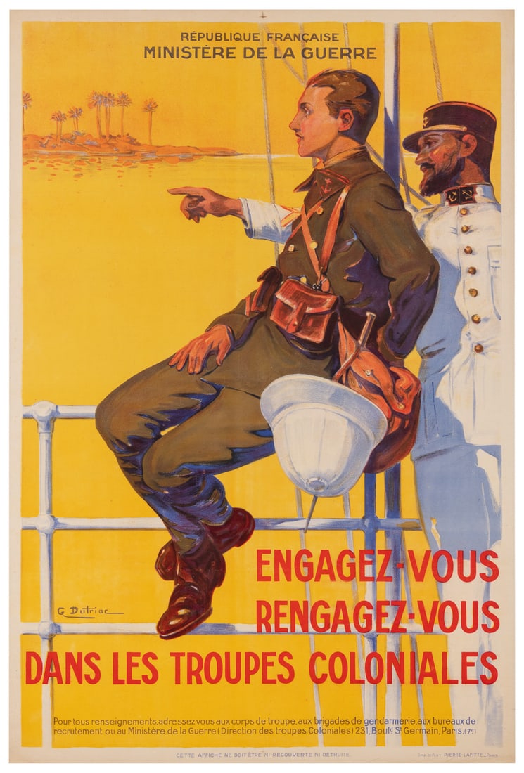 DUTRIAC, Georges (1866 – 1958). Engagez-Vous / Rengagez-Vou... (1 of 1)