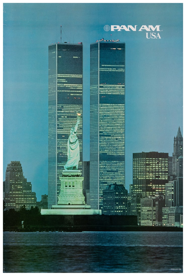 Pan Am / USA. Circa 1970s. Poster with a dramatic photograp... (1 of 1)