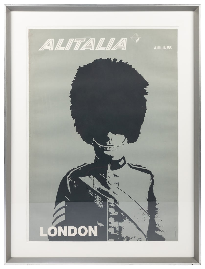 Alitalia / London. Rome: Eliograf, ca. 1960s. Advertising t... (1 of 1)