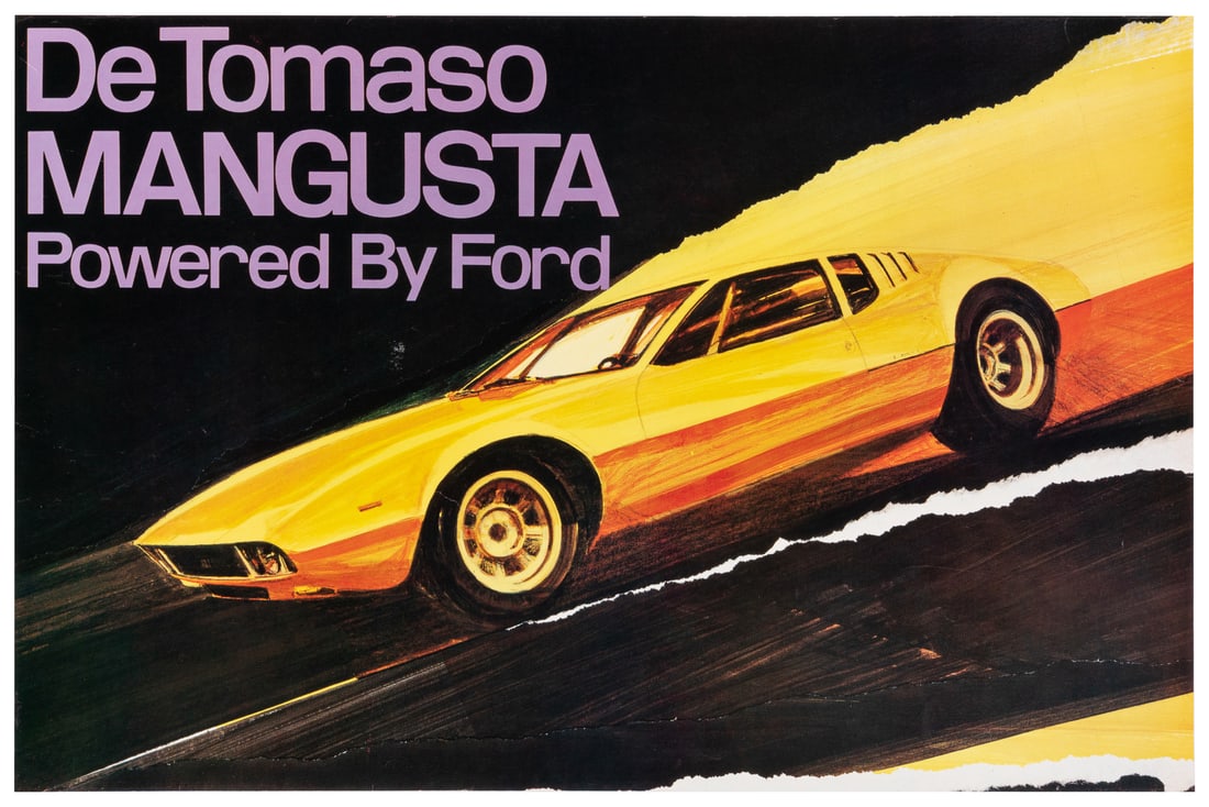 BARTELL, George (1933 – 2013). De Tomaso Mangusta / Powered... (1 of 1)