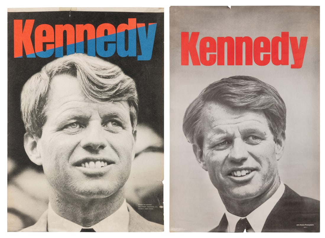 KENNEDY, Robert F. (1925—1968). Kennedy for President. 1968... (1 of 4)