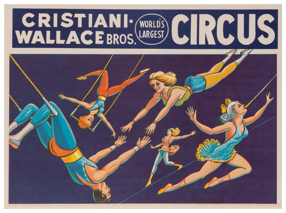 Cristiani - Wallace Bros. / World’s Largest Circus. Circa 1... (1 of 1)