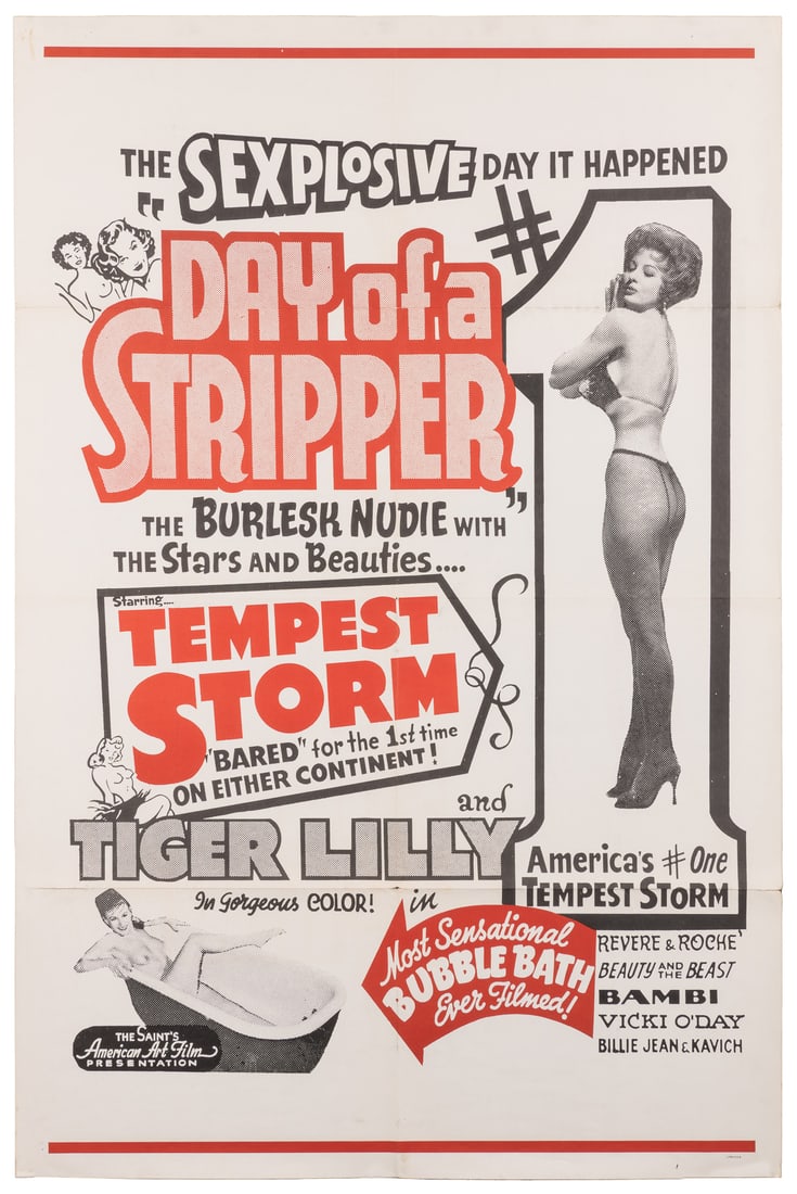 Day of a Stripper. American Art Film, 1964. (1 of 1)