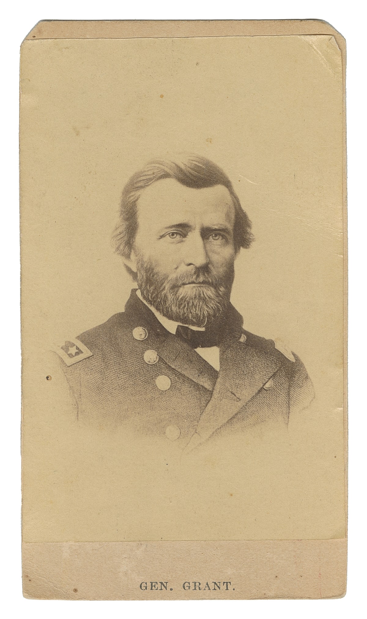 [BRADY, Mathew (1822-1896), photographer]. Carte de Visite,... (1 of 1)