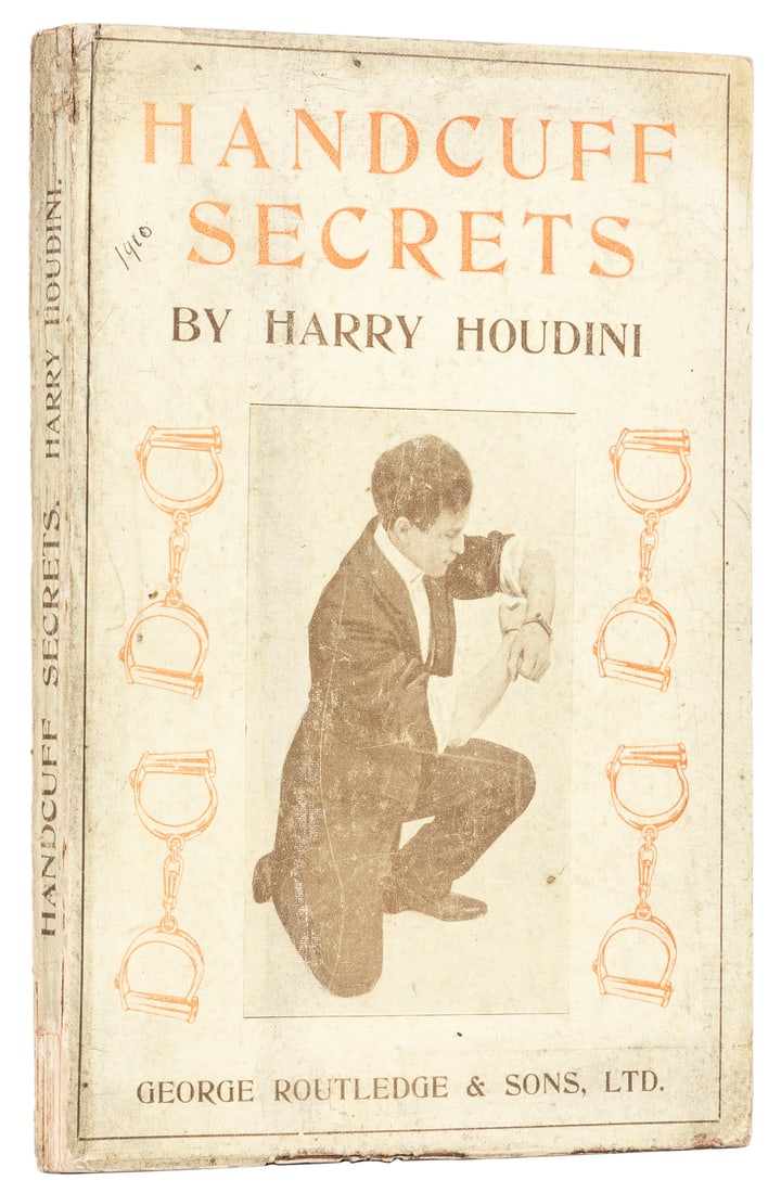 HOUDINI, Harry. Handcuff Secrets. London: George Routledge ... (1 of 1)