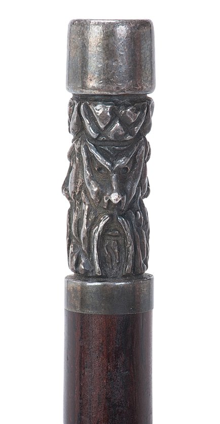 Kikkoman Magic Wand. Pasadena, Carl Williams Custom: Kikkoman Magic Wand. Pasadena, Carl Williams Custom Magic, 1994. Crafted from Coca Bola wood with matching pure silver tips, which represent the Chinese magician Kikkoman. With felt-lined black walnut