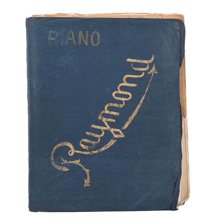 The Great Raymond’s piano sheet music archive: Raymond, Maurice. The Great Raymond’s piano sheet music. Being the original piano music used in Raymond’s magic show, for tricks including “handcuffs,” “Haunted House,” etc. Most scores wi