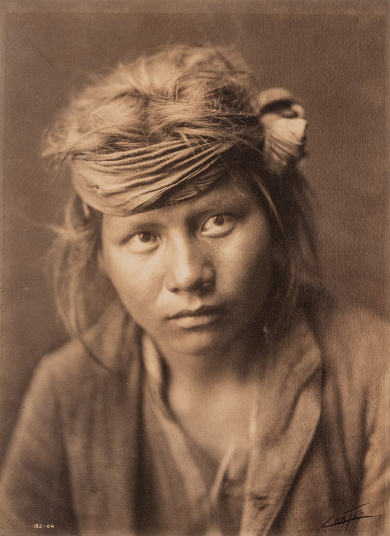 CURTIS, Edward Sheriff (American, 1868-1952). Son of the De... (1 of 6)