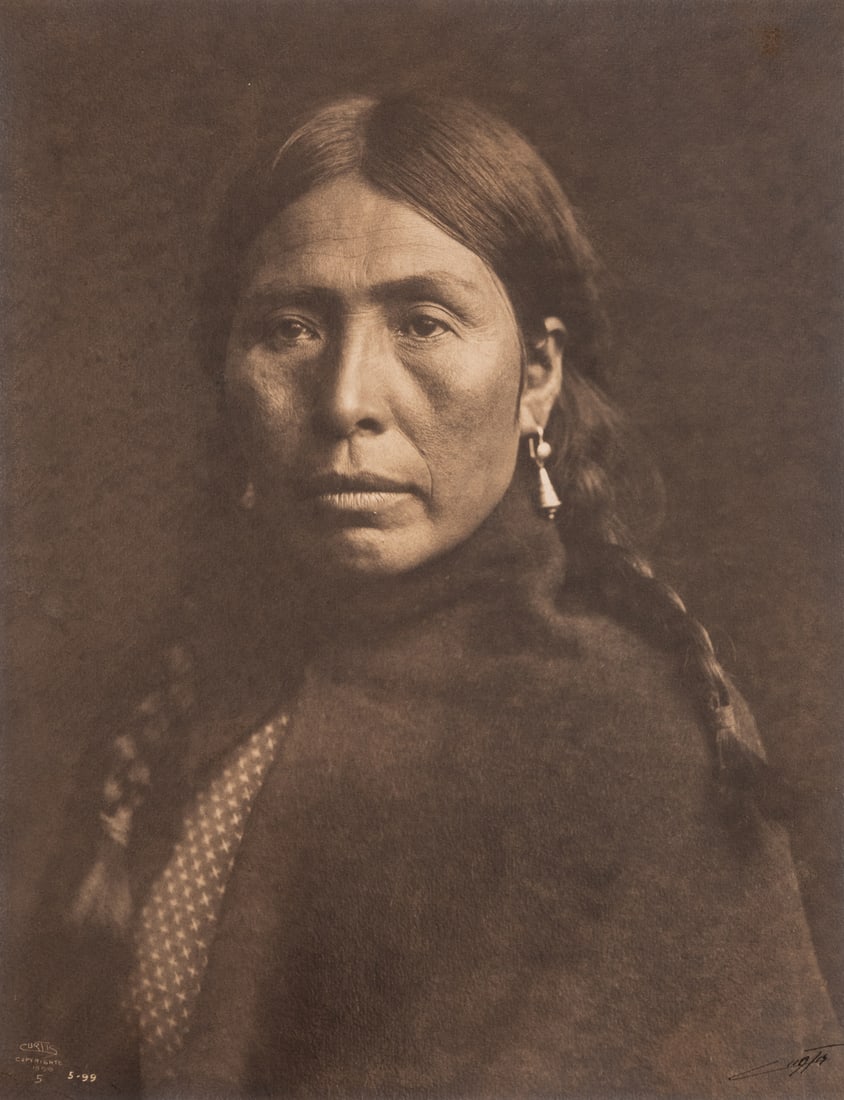 CURTIS, Edward Sheriff (American, 1868-1952). Lummi Type. 1... (1 of 5)