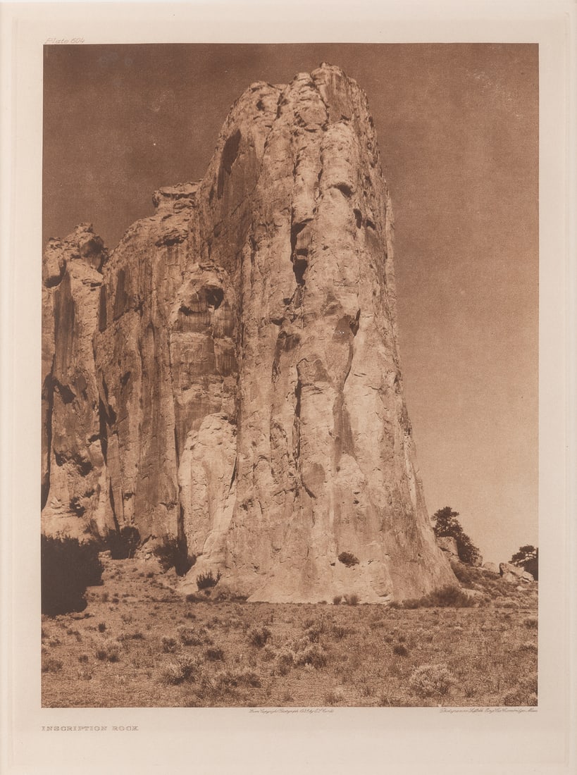 CURTIS, Edward Sheriff (American, 1868-1952). Inscription R... (1 of 3)