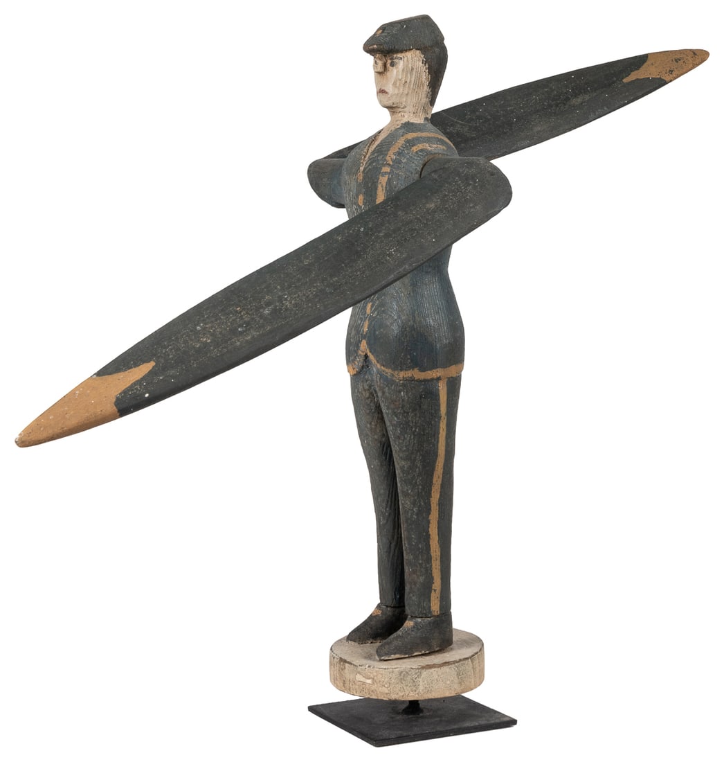 [FOLK ART] Union Soldier Whirligig. (American, 20th century... (1 of 3)