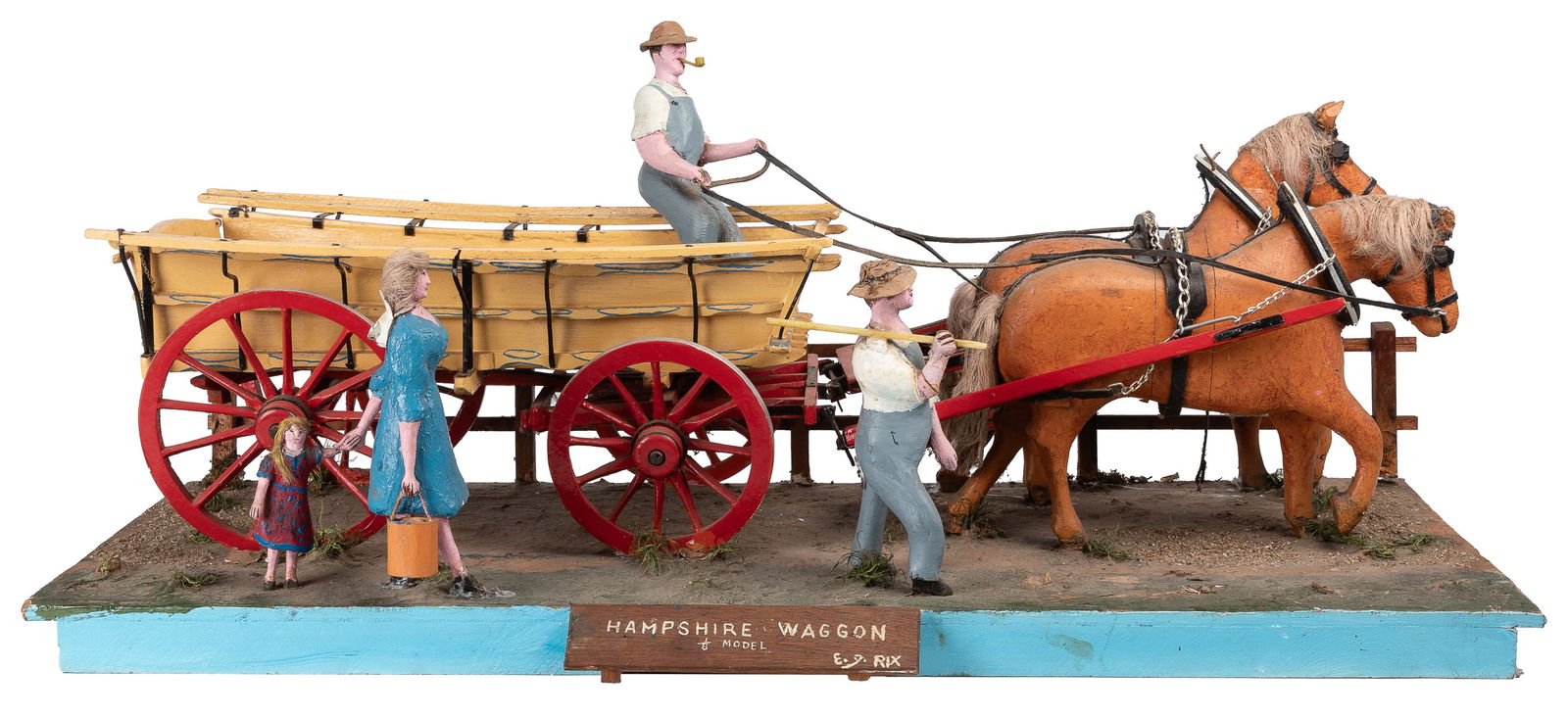 [FOLK ART SCULPTURE] (American, 20th century). Hampshire Wa... (1 of 7)