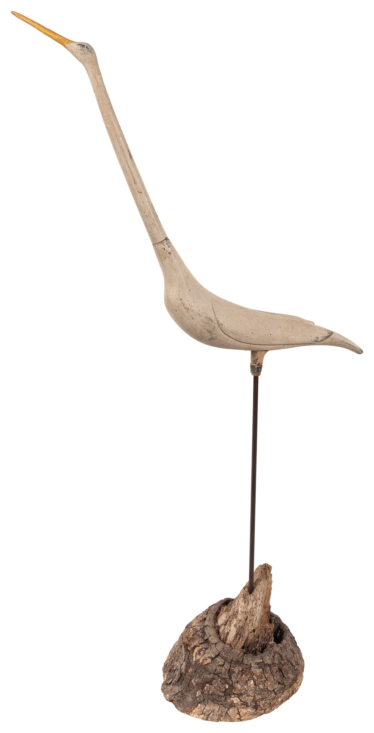 [FOLK ART] ARTIST UNKNOWN (American, 20th century). Tall Eg... (1 of 3)