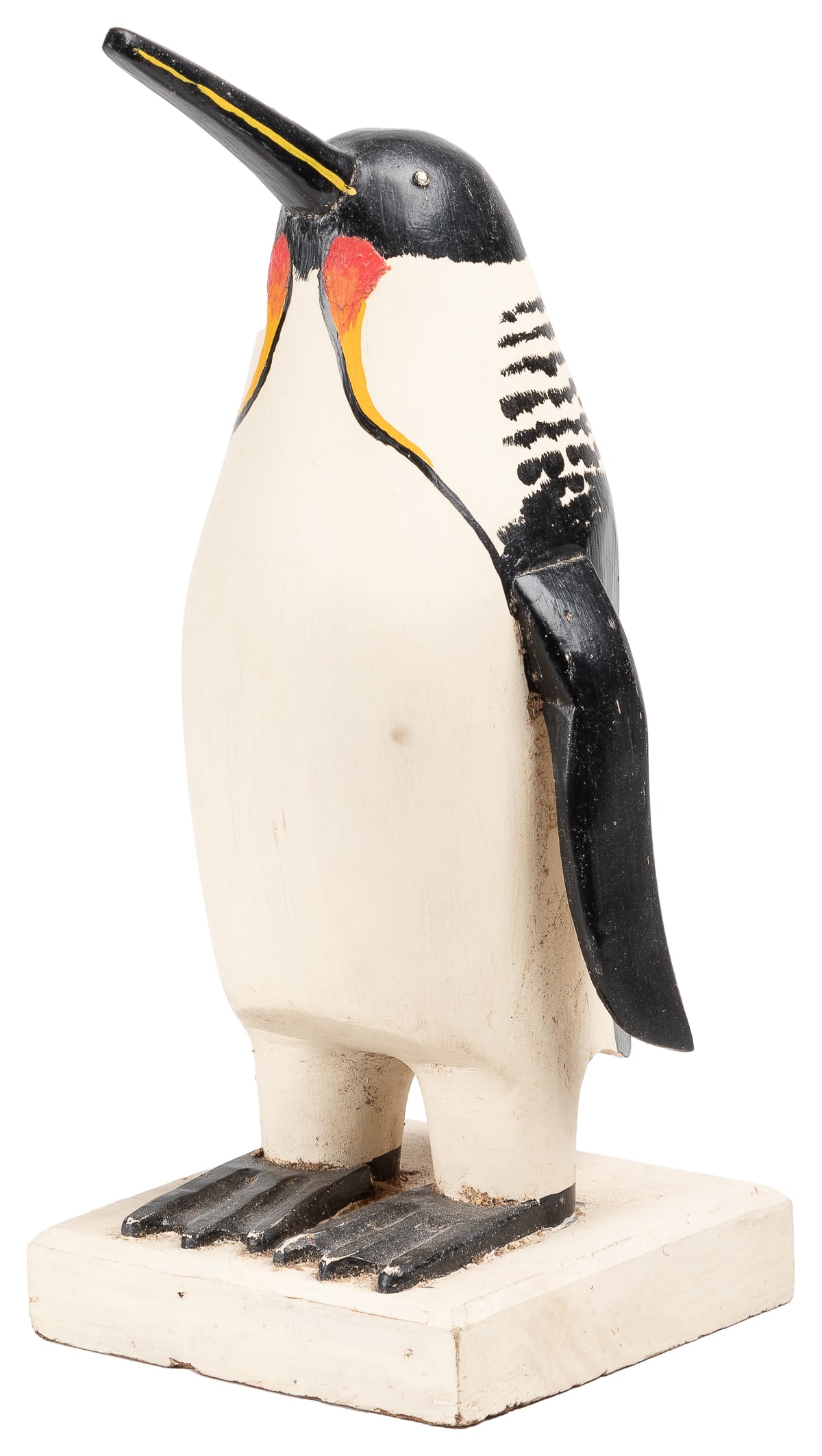 [FOLK ART] Carved and Polychromed Penguin. (American, 20th ... (1 of 3)