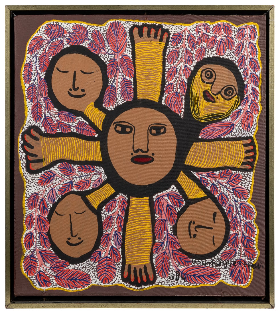 PIERRE-LOUIS, Prospere (Haitian, 1947-1997) Untitled. 1984.... (1 of 2)