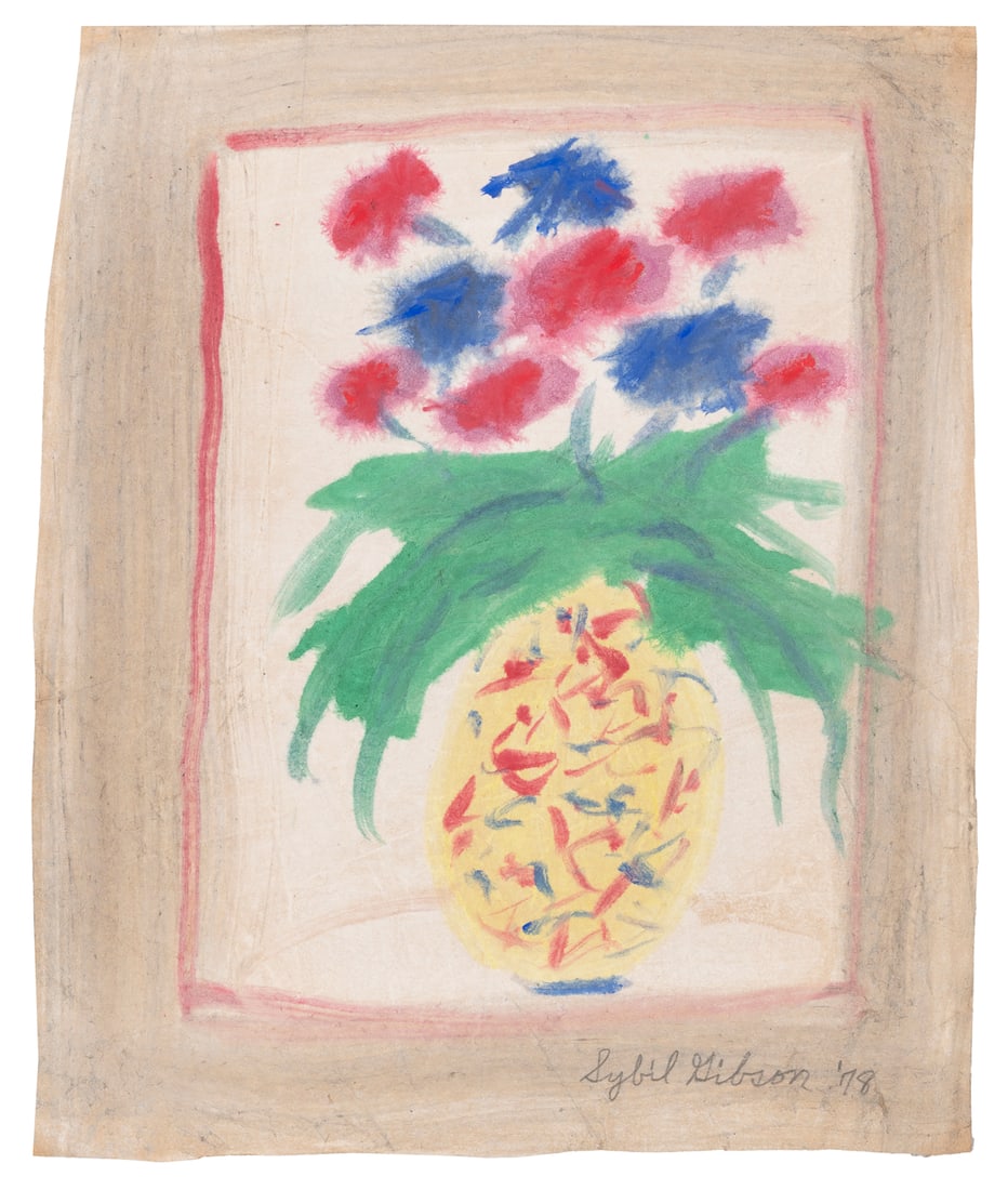 GIBSON, Sybil (American, 1908-1995). “Start.” 1978. Tempera... (1 of 1)