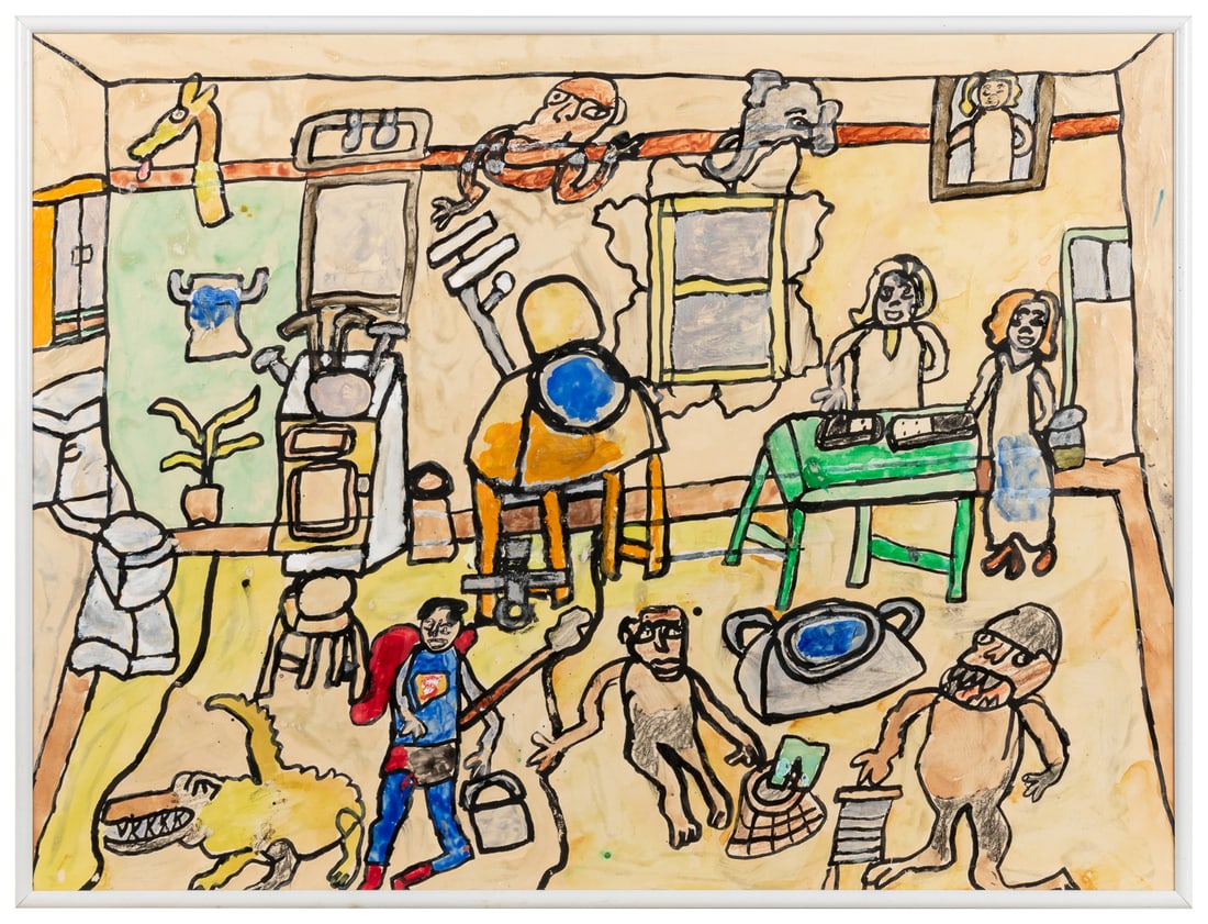 SMITH, Robert E. (American, 1930-2011) Untitled. Not dated.... (1 of 1)