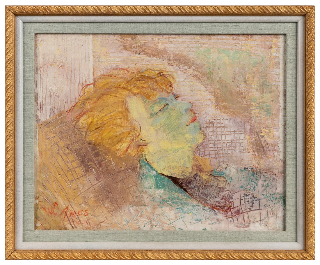 SCRIBNER AMES, Polly (American, 1908-1993). Woman Sleeping. 20th century. (1 of 1)
