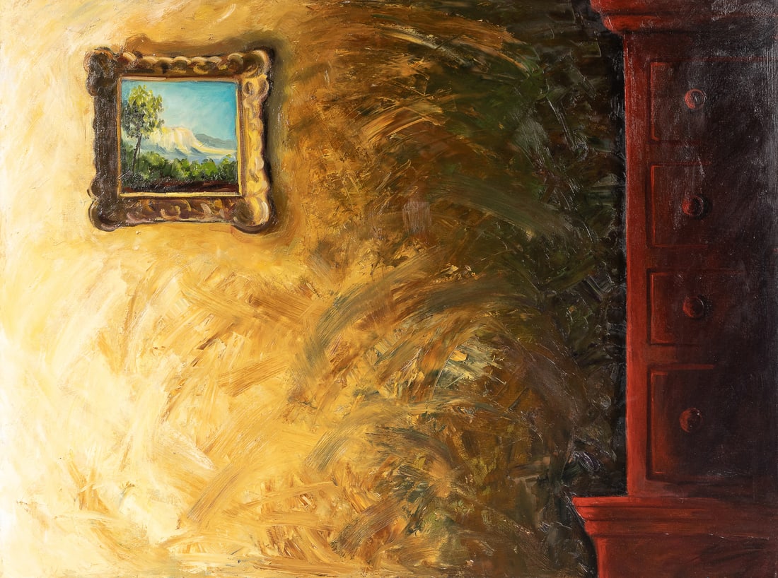 SIERRA, Paul (American, b. 1944) Untitled. Not dated. Oil o... (1 of 3)