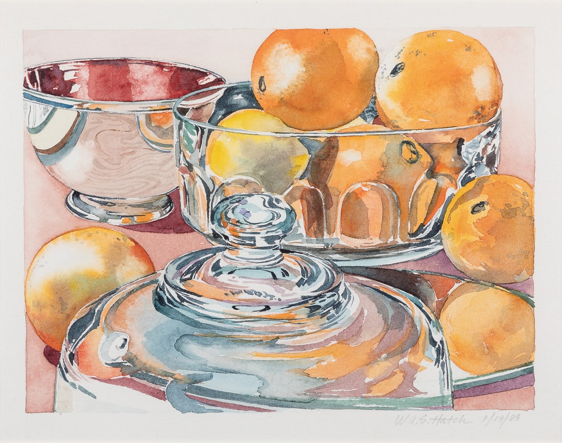 HATCH, W.A.S. (Wendy) (American, b. 1948). Untitled. Still ... (1 of 2)