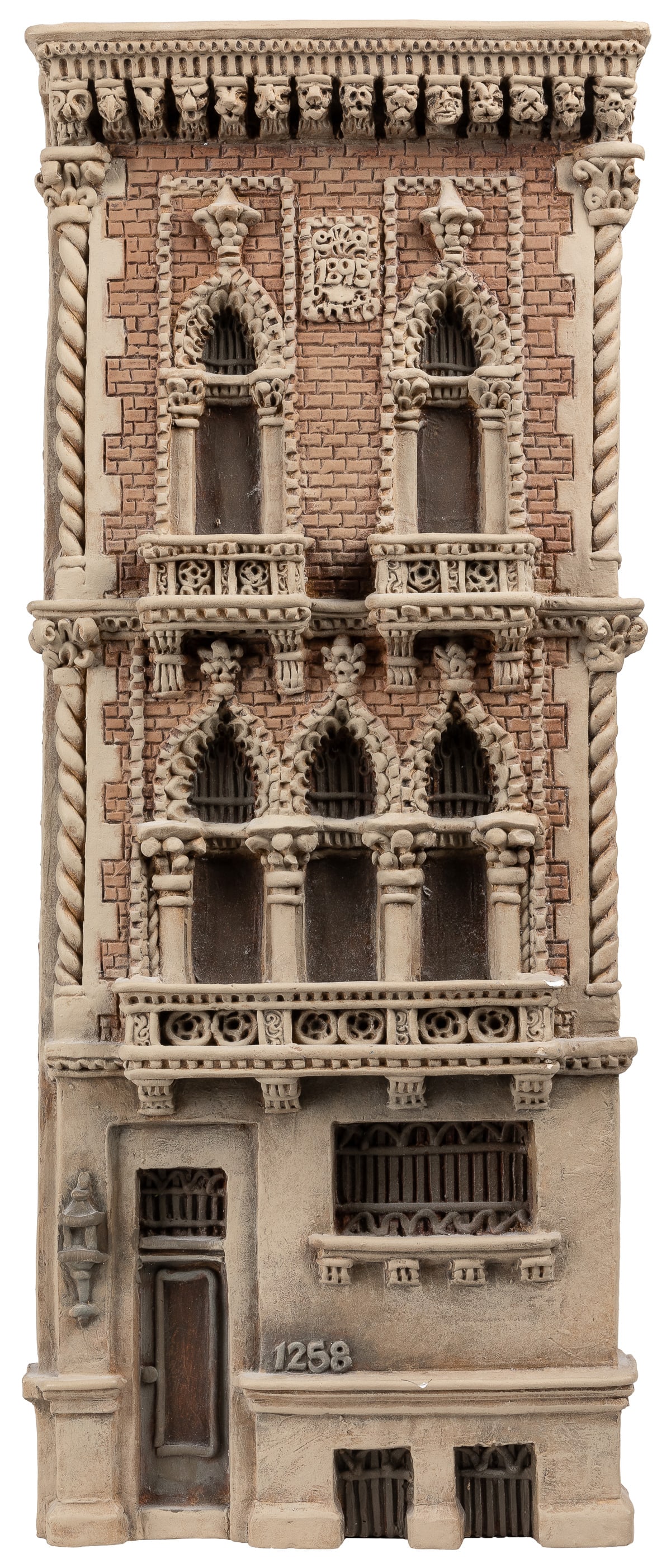 JACOBSEN, Zani (American, 1928 – 1993). Chicago Brownstone.... (1 of 2)