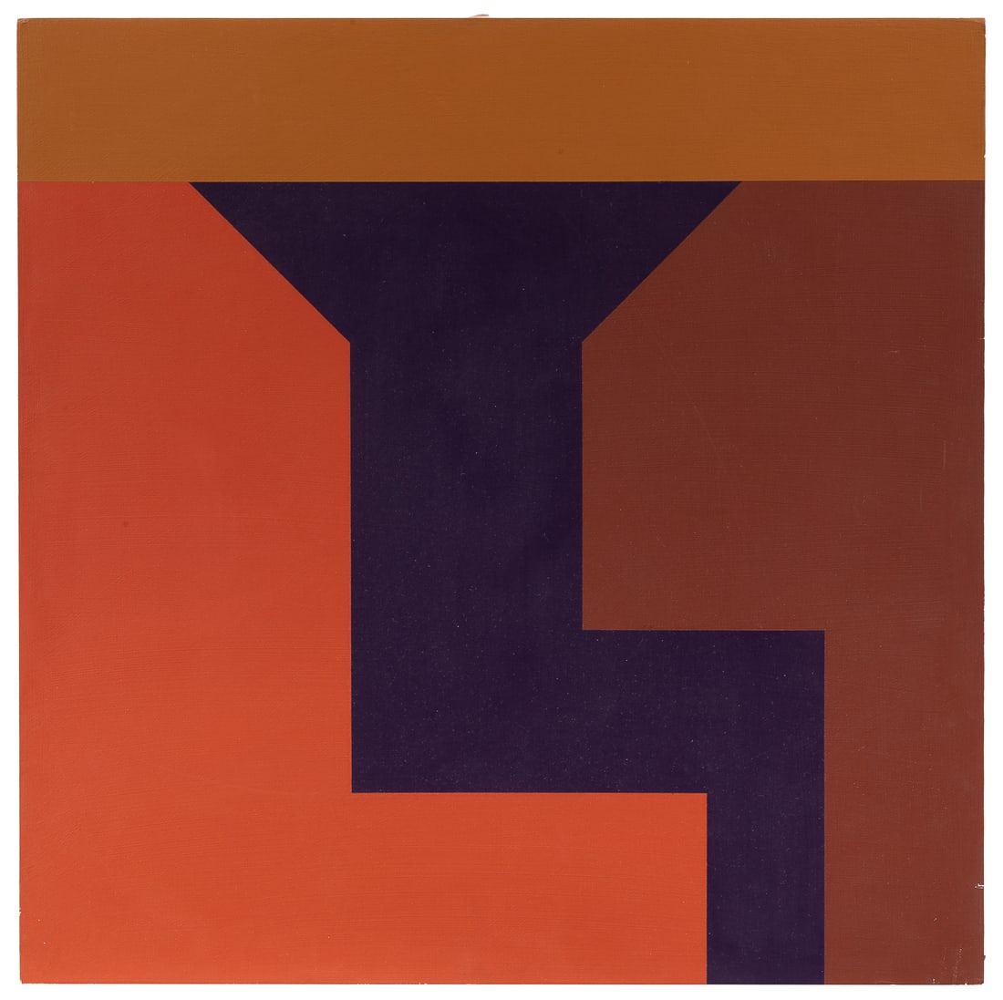 DAHN, Richard (American, b. 1932). Untitled Geometric Abstr... (1 of 2)