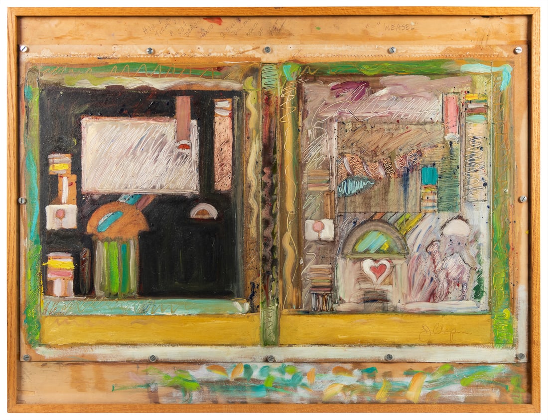 ARTIST UNKNOWN (American, 20th century). Weasel. Not dated.... (1 of 2)