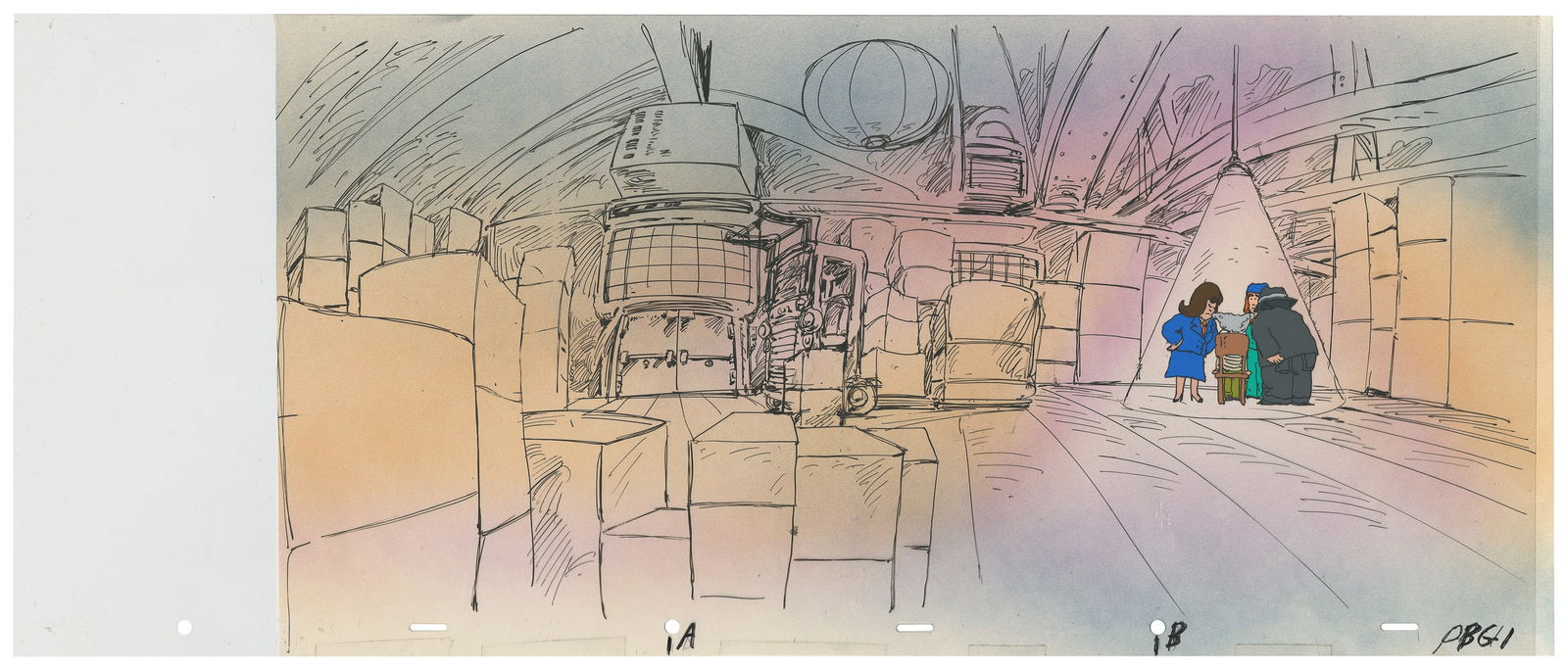 [ANIMATION ART]. LOY, Dennis (American, 1939-2012). Cel fro... (1 of 1)