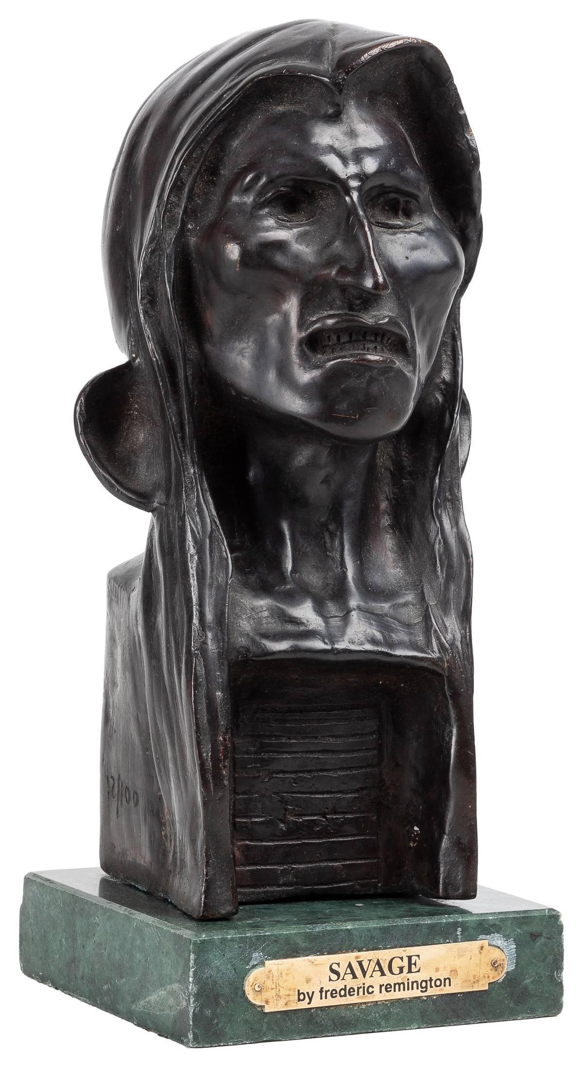 After REMINGTON, Frederic (American, 1861-1909) Savage. 190... (1 of 3)