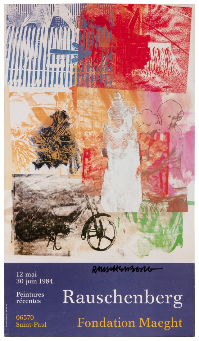 RAUSCHENBERG, Robert (American, 1925-2008). Rauschenberg at... (1 of 1)