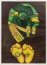 PASCHKE, Ed (American, 1939-2004) Tin Tan 1994. Color etchi...