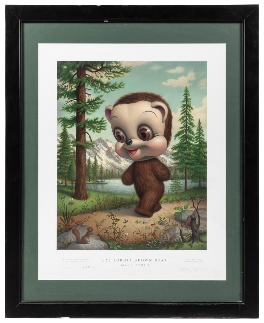 RYDEN, Mark (American, b. 1963). California Brown Bear [sig... (1 of 2)