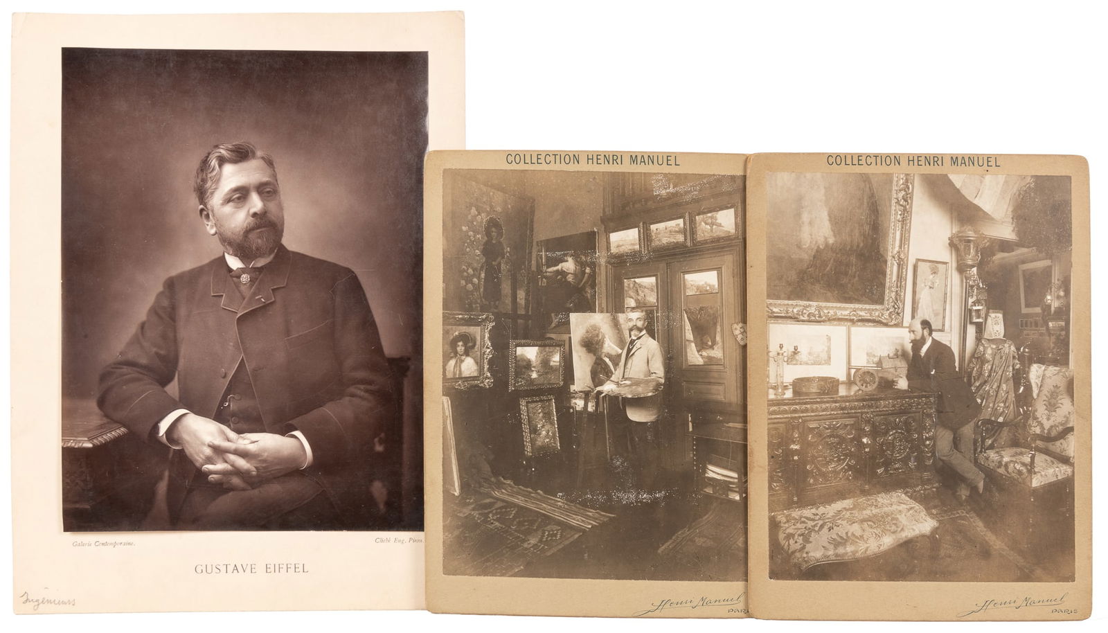 PIROU, Eugene (French, 1841-1909). MANUEL, Henri (1874-1947... (1 of 2)