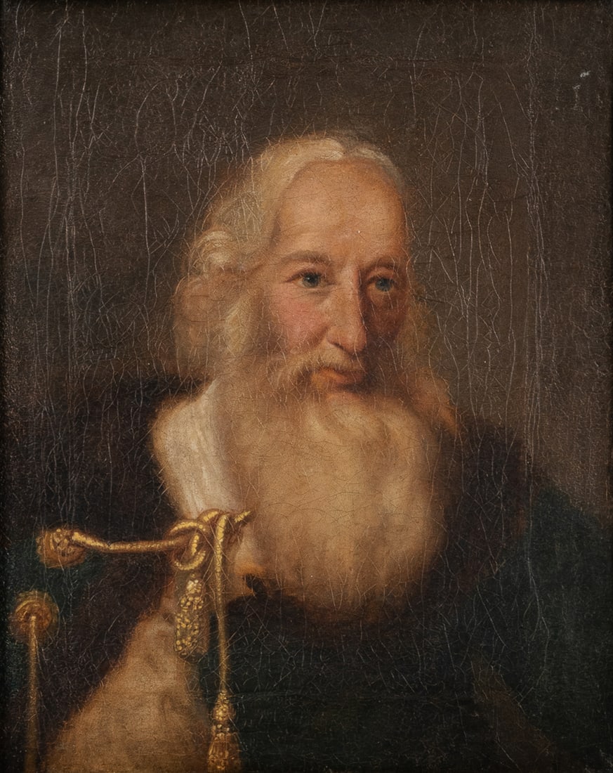 ARTIST UNKNOWN (European, 19th century) Portrait of a Beard... (1 of 3)