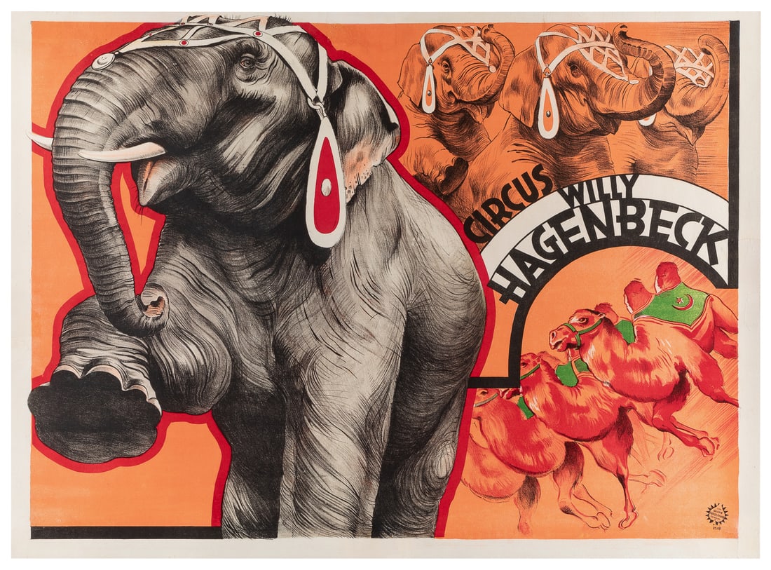 Circus Willy Hagenbeck. Hamburg: Adolph Friedlander (no. 85... (1 of 1)