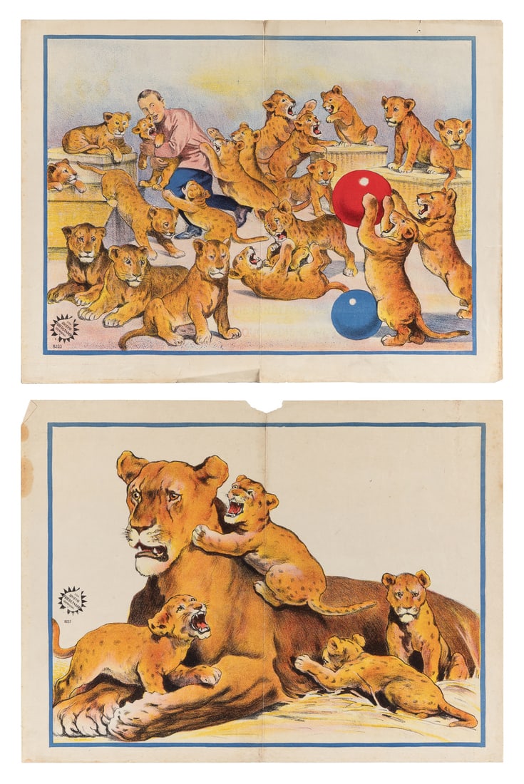 Adolph Friedlander Lion Tamer posters. Hamburg: Adolph Frie... (1 of 3)