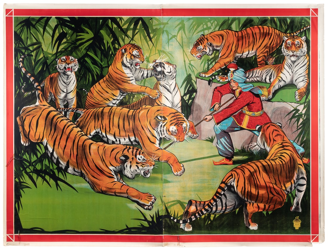 Bengal Tiger Tamer Poster. Berlin: Beigat, early to mid-twe... (1 of 1)
