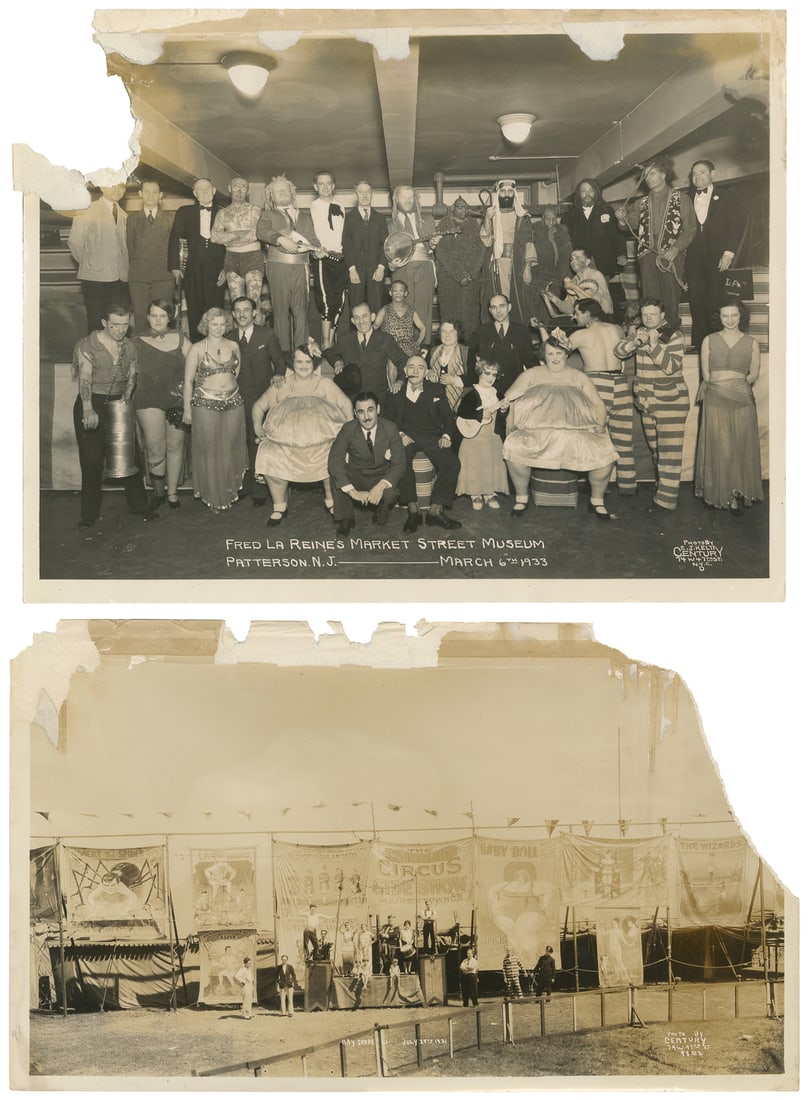 KELTY, Edward J. (1888-1967). Two Sideshow Photographs. New... (1 of 4)