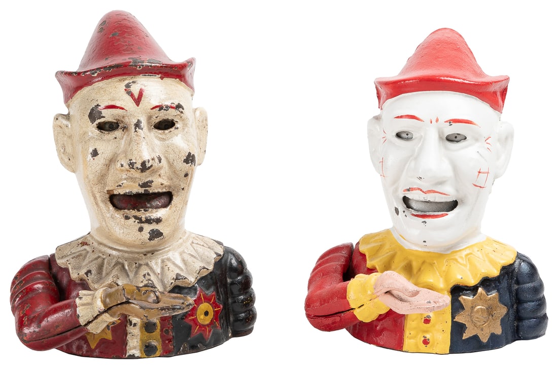 Humpty Dumpty Cast Iron Mechanical Bank. Buffalo, NY, ca. 1... (1 of 3)