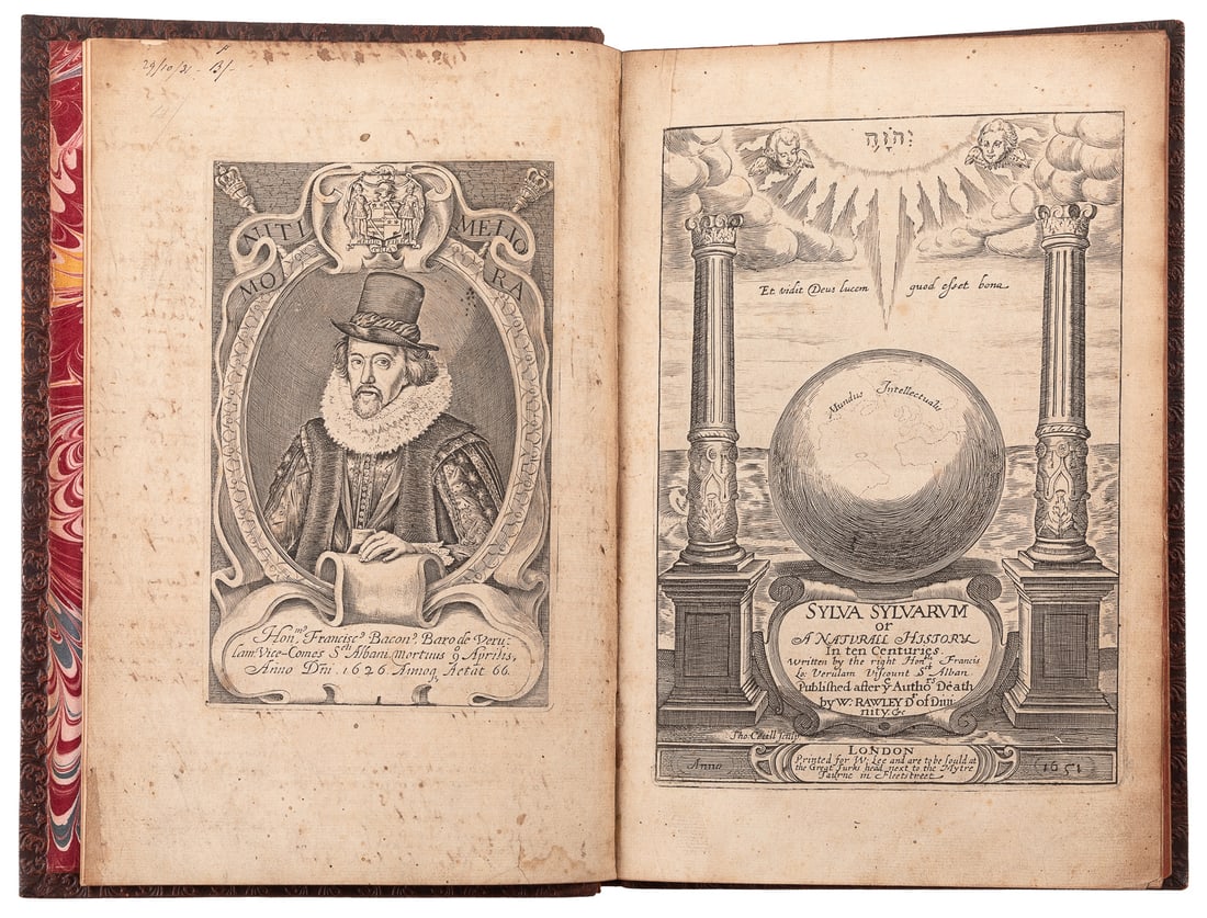 BACON, Sir Francis (1561-1626). Sylva Sylvarum: or, A Natur... (1 of 3)