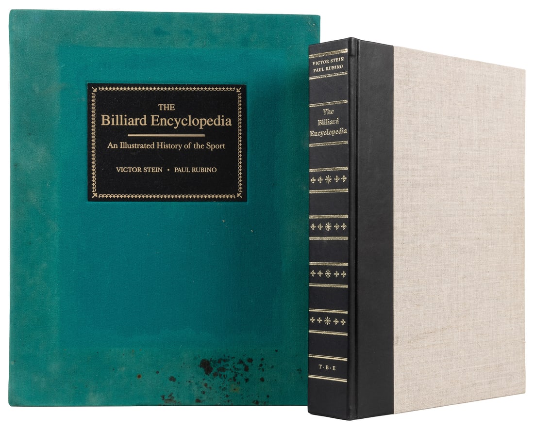 [BILLIARDS]. STEIN, Victor and RUBINO, Paul. The Billiard E... (1 of 2)
