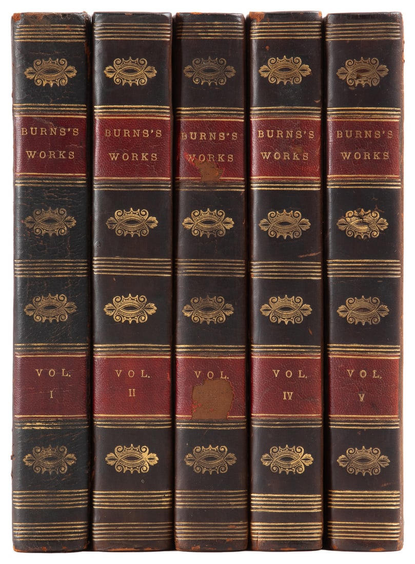 BURNS, Robert (1759-1796). The Works of Robert Burns; with ... (1 of 1)