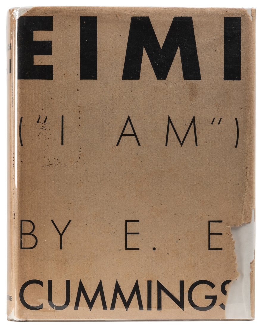 cummings, e. e. (1894-1962). EIMI. New York: Covici, Friede... (1 of 2)