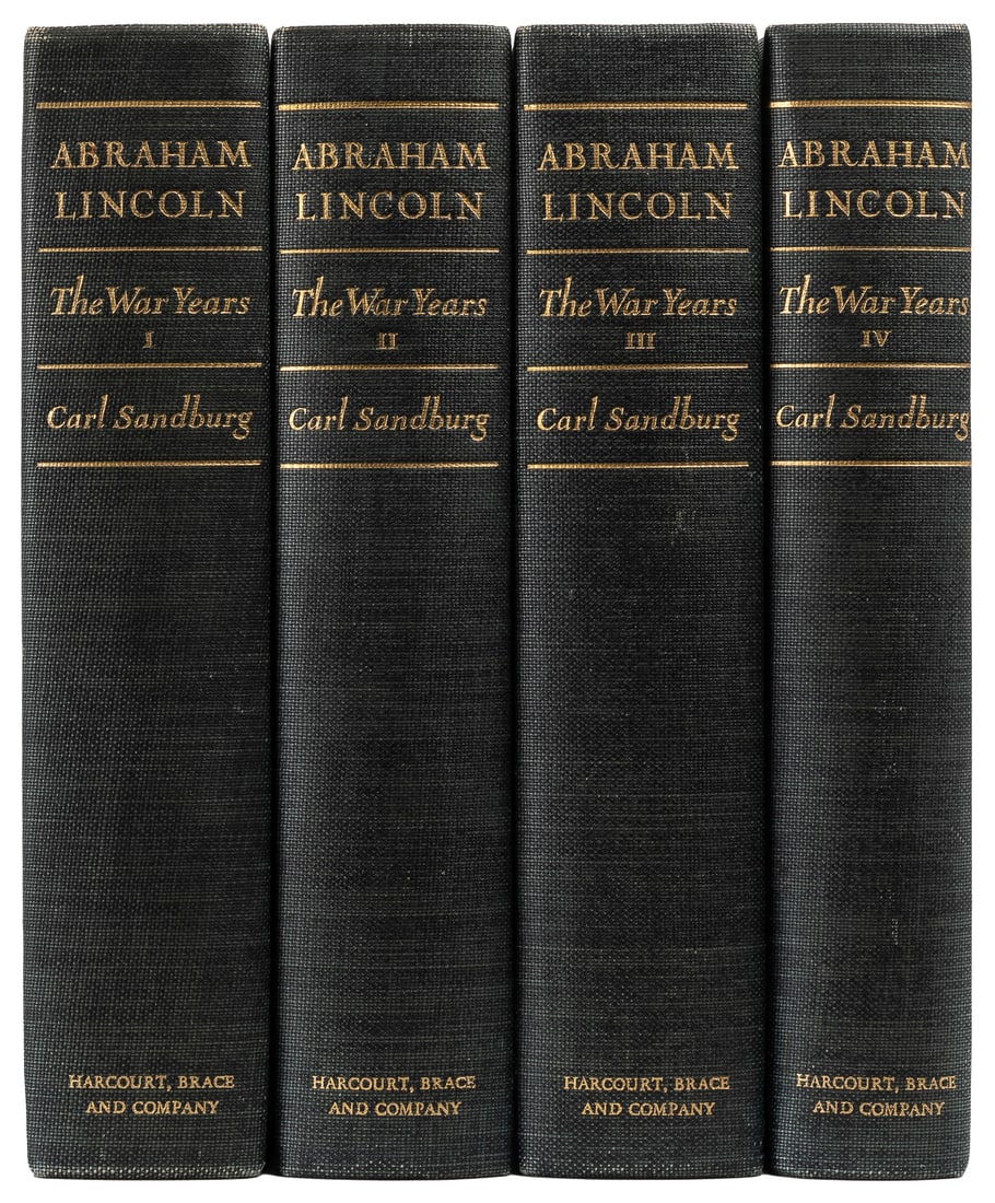 [LINCOLN, Abraham (1809-1865), subject]. SANDBURG, Carl (18... (1 of 2)