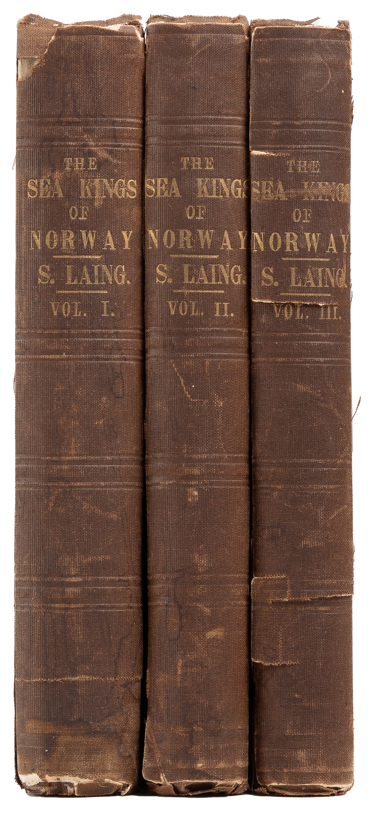 [NORWAY]. LAING, Samuel (1780-1868). The Heimskringla; or, ...: [NORWAY]. LAING, Samuel (1780-1868). The Heimskringla; or, Chronicle of the Kings of Norway. Translated from the Icelandic of Snorro Sturleson… London: Longman, Brown, Green, and Longmans, 1844.