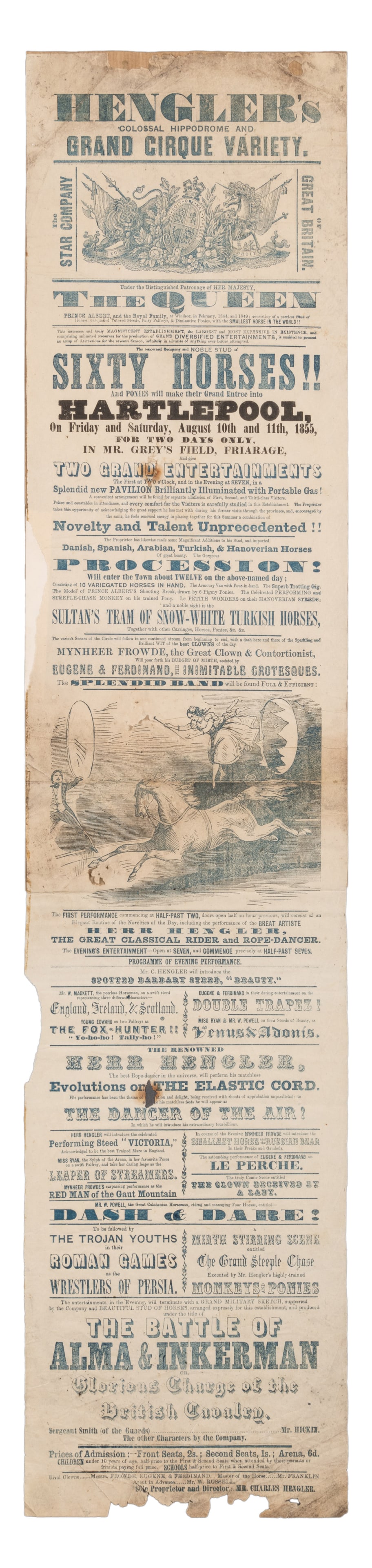 HENGLER, Frederick Charles (ca. 1820 – 1887). Hengler’s Col... (1 of 1)