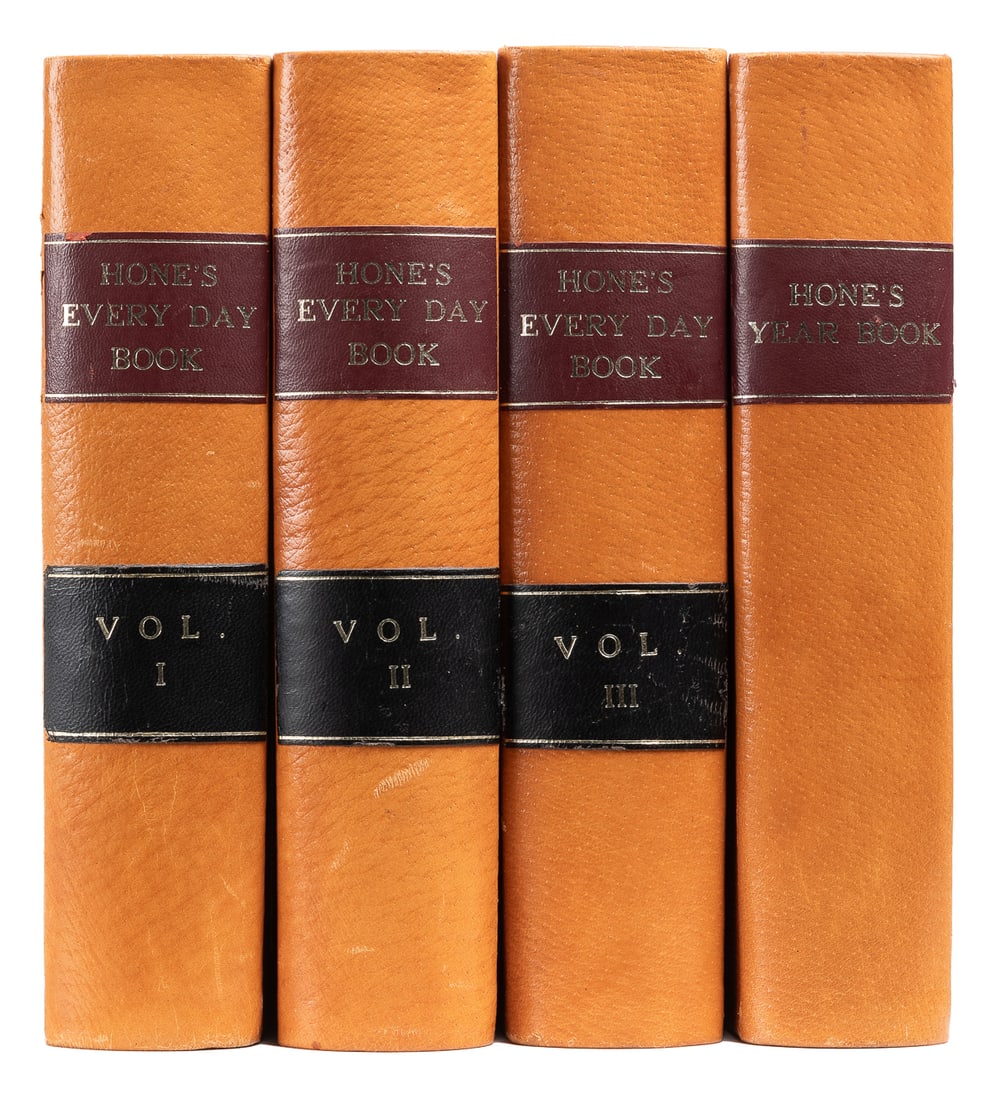 HONE, William. The Every-Day Book; or Everlasting Calendar ... (1 of 3)