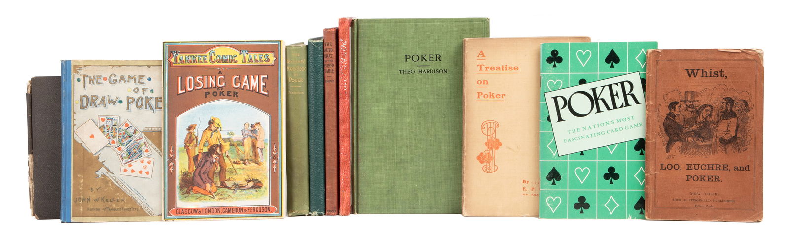 [POKER]. Group of Books on the Game of Poker. Eleven items.... (1 of 1)