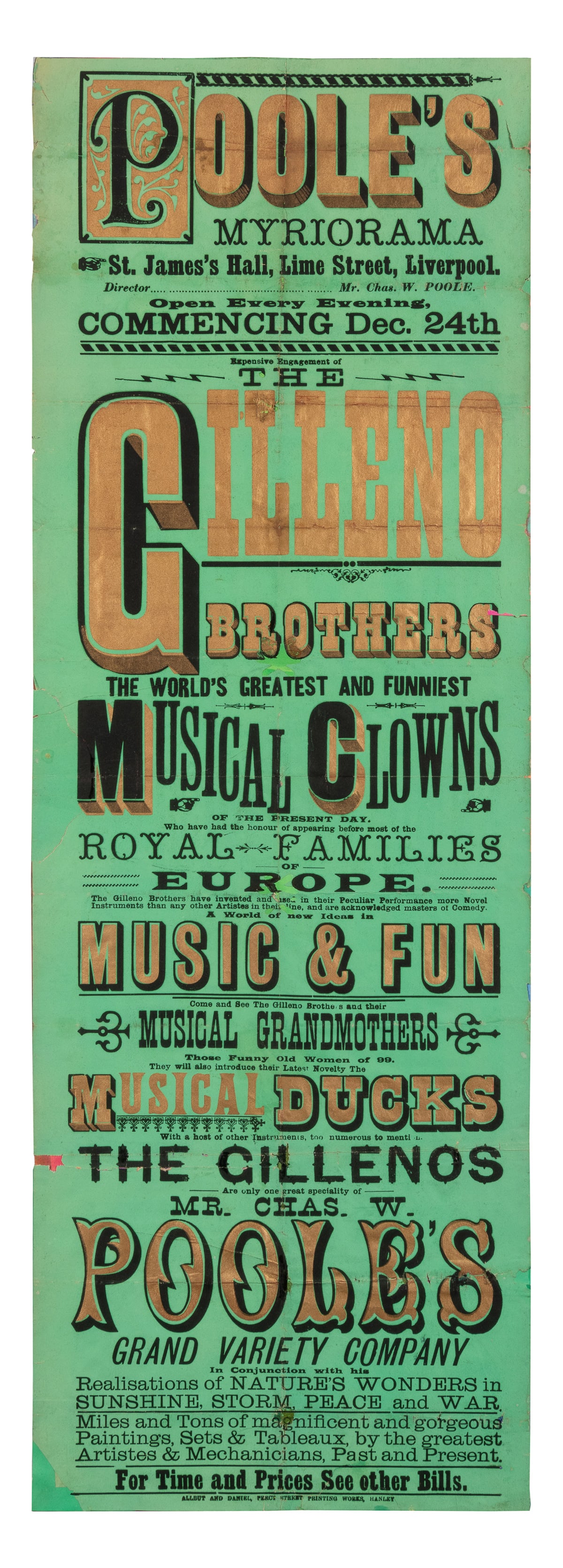 [PRE-CINEMA]. Poole’s Myriorama. Hanley: Allbut and Daniel,... (1 of 1)