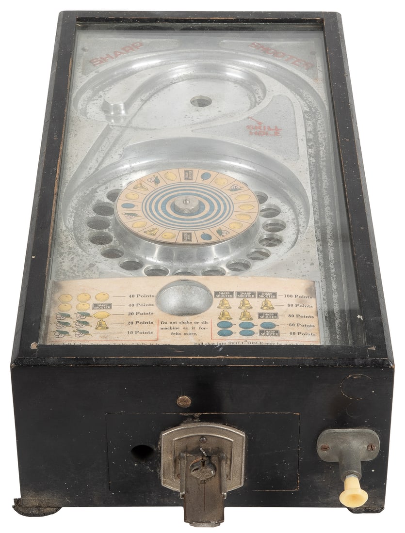 Exhibit Supply Co. Countertop “Sharp Shooter” Pinball Game.... (1 of 1)